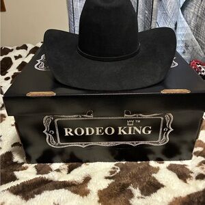Rodeo King Classic Black Cowboy Hat